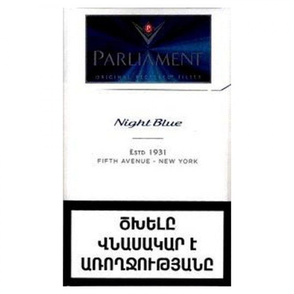 Сигареты Parliament Night Blue Армения