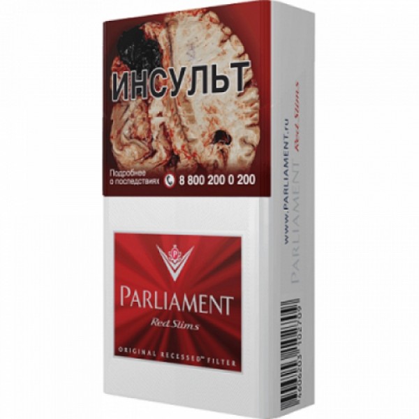Сигареты Parliament Red Slims