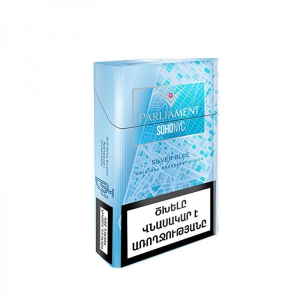 Сигареты Parliament SohoNyc Silver Blue