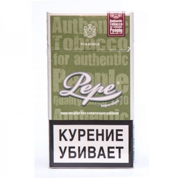 Сигареты Pepe Rich Green SuperSlim